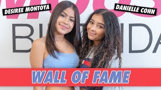 Danielle Cohn and Desiree Montoya  Wall of Fame [upl. by Jehial528]