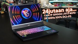 Yang ini 24jutaan tapi isinya begini nih  Review MSI Katana 15 B13VGK1417ID [upl. by Adolph74]