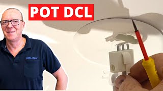 RACCORDER UN PLAFONNIER À PARTIR DUN POT DCL [upl. by Alford]