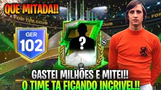 GASTEI MILHÕES NA CONTA DOZERO FC MOBILE 25 [upl. by Walston532]