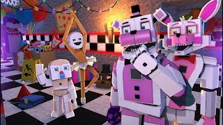 Minecraft Fnaf Sister Location  Bidybab and Minireena Daycare Minecraft Roleplay [upl. by Anerres642]