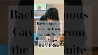 Bach’s famous gavotte dance beautifully played on the clavichord bach classicalmusic clavichord [upl. by Audie]