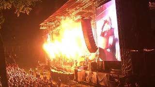 Amon Amarth  Death in fire  live at Metaldays2017 [upl. by Bever]