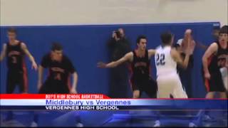 Undefeated Vergennes vs Middlebury in boys basketball [upl. by Leachim]