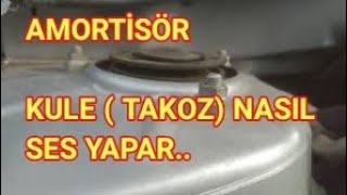 AMORTİSÖR KULETAKOZ NASIL SES YAPAR araba videosuotokontrol [upl. by Brazee8]