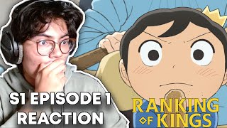 AND SO WE BEGIN  Ranking Of Kings REACTION Episode 1 [upl. by Olpe]