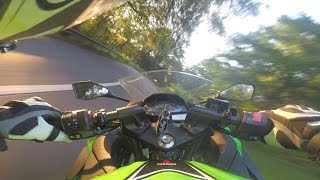 Kawasaki Ninja 300  RACING Twisties 2 Klingenring [upl. by Israel]