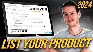 How To List A Product On Amazon 2024  Create Amazon Product Listing [upl. by Dusa777]