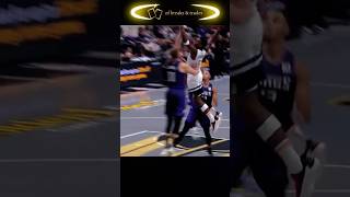 Anthony Edwards Nasty Cross amp a filthy Slam  Twolves VS Kings Game Highlights [upl. by Noruq]