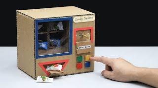 4 Different Candy Vending Machine DIY at Home [upl. by Mettah]