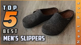 Top 5 Best Mens Slippers Review in 2024 [upl. by Mercuri302]