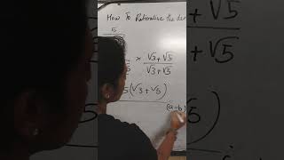 Rationalization of Denominators  Class 9 class9 rationalisation rationlizingdenominators ncert [upl. by Anohs]