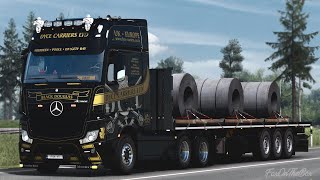 ETS2 138 amp 139 SFX Mercedes Actros MP4 1842 OM471 Engine Sound Mod  Euro Truck Simulator 2 Mod [upl. by Annaitsirhc]