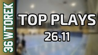 26 11 Top Plays Wtorek Div Jesień 2024 [upl. by Aynnat]