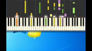 Crash Test Dummies Mmm Mmm Mmm Mmm Piano tutorial by Synthesia [upl. by Basile]