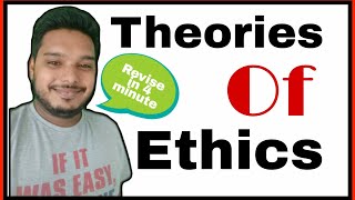 Theories of EthicsDeontological Utilitarian teleologicalvirtuejusticerelativism Theory [upl. by Annodas]