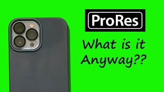 What is ProRes iPhone 13 pro Pro Max [upl. by Dadelos]