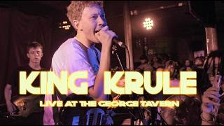 KING KRULE Live at The George Tavern [upl. by Rehposirhc]