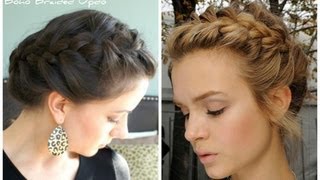 Boho Braided Updo [upl. by Eilyw]