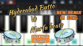 Hyderabad Butto vs Marfa  Butto DJ song  Hyderabad Marfa song  Dj songs  Butto music on piano [upl. by Gualtiero]