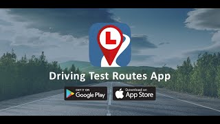 Driving Test Routes App  How it Works [upl. by Powder]