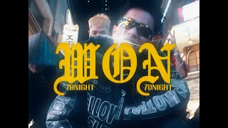 7dnight  WON 원 Official Video [upl. by Kulda]