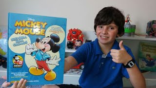 ÁLBUM DE FIGURINHAS MICKEY MOUSE  90 ANOS DE MICKEY MOUSE  PANINI [upl. by Piggy]