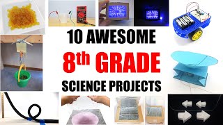 10 Awesome 8th Grade Science Projects [upl. by Nieberg828]