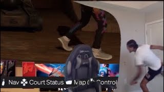 I PULLED UP ON FLIGHT REACTS ON 2K25 HE BROKE HIS DOOR AND CONTROLLER 😳 [upl. by Barclay]