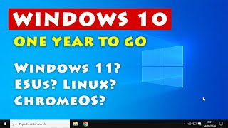 Windows 10 One Year to Go  amp what we do next [upl. by Beghtol]