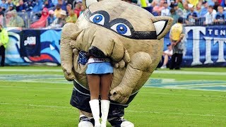 10 FUNNIEST MASCOT MOMENTS IN SPORTS [upl. by Lion]