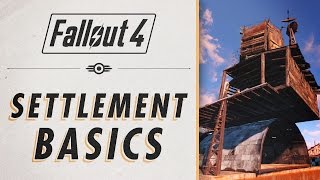 Fallout 4  Settlement Essential Guide amp Basics [upl. by Kempe]