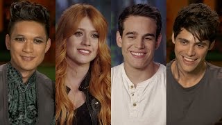 Watch Shadowhunters Cast Teases the Surprises in Store for Fans of the Books [upl. by Allimrac]