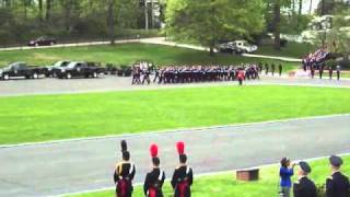 Valley Forge Military Academy amp College Alumni Weekend Parade Band 2011  5 [upl. by Anwat]