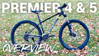 Polygon Premier 4 amp 5 Overview  Our Best Budget MTB For Beginners [upl. by Nevaeh665]