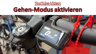 Schiebehilfe aktivieren beim Shimano EP8 Display [upl. by Cathe]