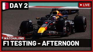 F1 Live 2024 Bahrain PreSeason Testing Day 2 Watchalong  Live Timings  Commentary [upl. by Stanwood552]