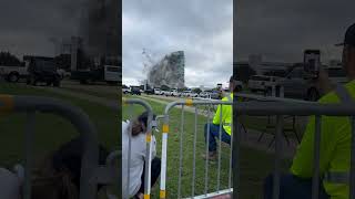 The Capital One Building being imploded 😯 fypyoutube destroyed [upl. by Black]