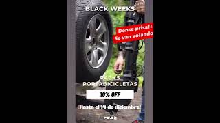 Portabicis con descuento del 10 hasta el 14 de diciembre trailerhitch bikerack portabici [upl. by Aelanna]