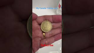 1 dollar coin Canada [upl. by Ecinev]