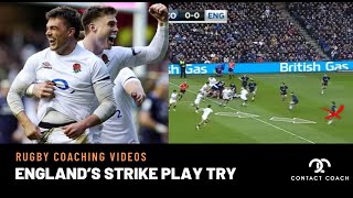 Rugby Englands Super Strike Play Try [upl. by Aisemaj439]