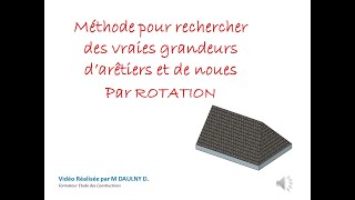 Méthode pour Rechercher des Vraies Grandeurs par Rotation [upl. by Vihs476]