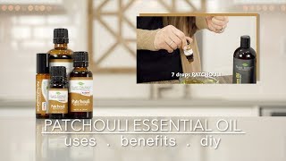 Patchouli Essential Oil Best Uses  Quick How To [upl. by Sremlahc]