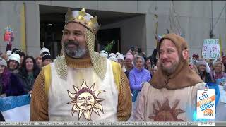 Always Look on the Bright Side of Life  Spamalot The Musical on the Today Show [upl. by Maker]