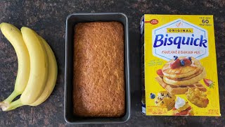 Bisquick Banana Bread [upl. by Idnat]