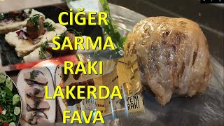 Rakı Sofrası Ciğer Sarma Tarifli [upl. by Arnst]