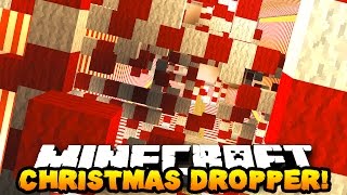 Minecraft CHRISTMAS DROPPER amp PARKOUR w PrestonPlayz amp MrWoofless [upl. by Hildegarde]