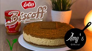 Lotus Cheesecake  schnell amp einfach ohne Backen  Käsekuchen  ohne Gelatine  Amy‘s [upl. by Eittak]