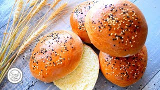 30 Minutes Burger Buns Recipe  Fast Dough Making [upl. by Oad]