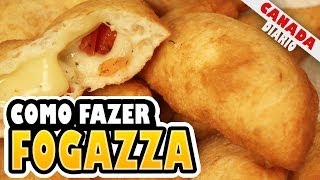 Como fazer FOGAZZA  Receita Prática e Rápida [upl. by Pokorny]